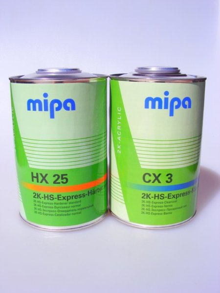 Mipa CX3 Expressklarlack-Set