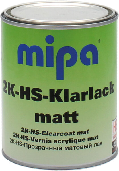 Mipa 2K-HS-KlarlackCCM matt 1 Liter