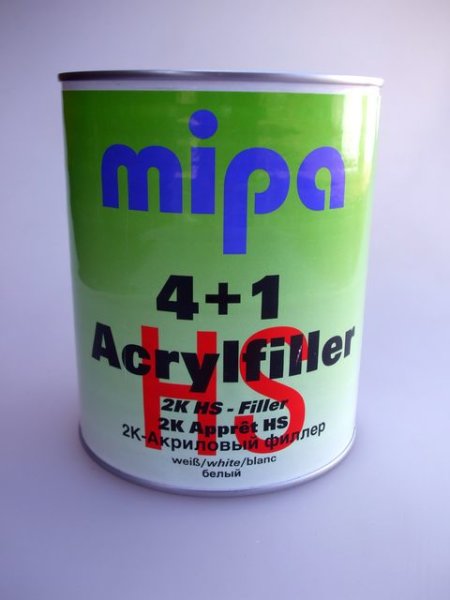 Mipa 4+1 2K-HS Füller hellgrau 3,0 L