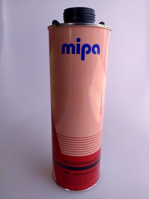 Mipa Steinschlagschutz schwarz überlackierbar 1 Liter, 9,99 €