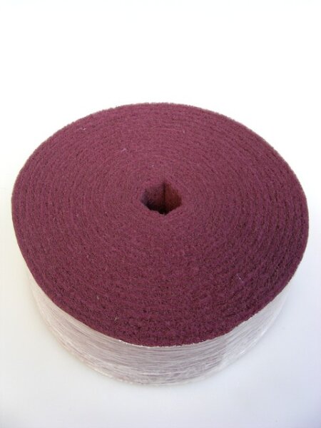KA.EF Schleifvlies Rolle 115x10 Meter Korn 320 (rot)