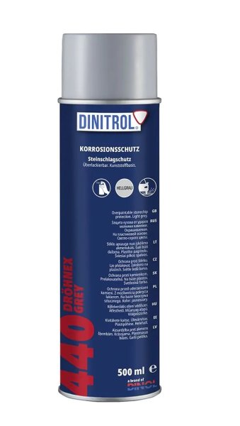 Dinitrol, Dr&ouml;nex 440 Steinschlagschutz &uuml;berlackierbar,grau,spray