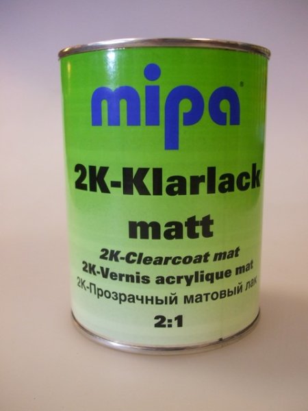 Mipa 2K-Klarlack matt 0,5 L