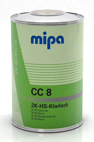 Mipa CC 8 Klarlack 1 Liter,  F&uuml;r Lufttrocknung geeignet