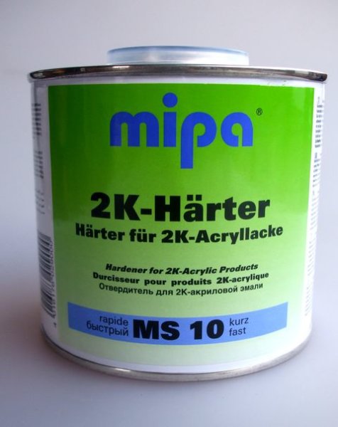 Mipa 2K-H&auml;rter MS10 kurz 0,5 L 