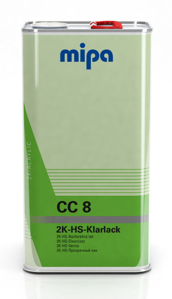Mipa CC 8 Klarlack 5 Liter,  F&uuml;r Lufttrocknung geeignet