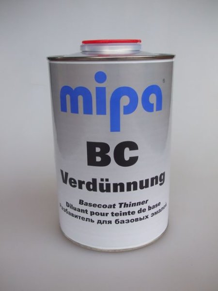 BC-Verdünnung, Verdünnung für Basislacke,Basecoat, 0,5 Liter