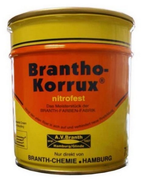Brantho-Korrux "nitrofest" 5 Liter  RAL  9010 reinweiß