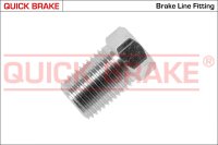 Überwurfschraube M10x1mm Bremsleitung 4,75mm...