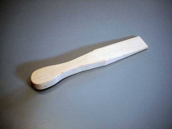 Buchenholzspachtel "Zinnholz" 35 mm breit